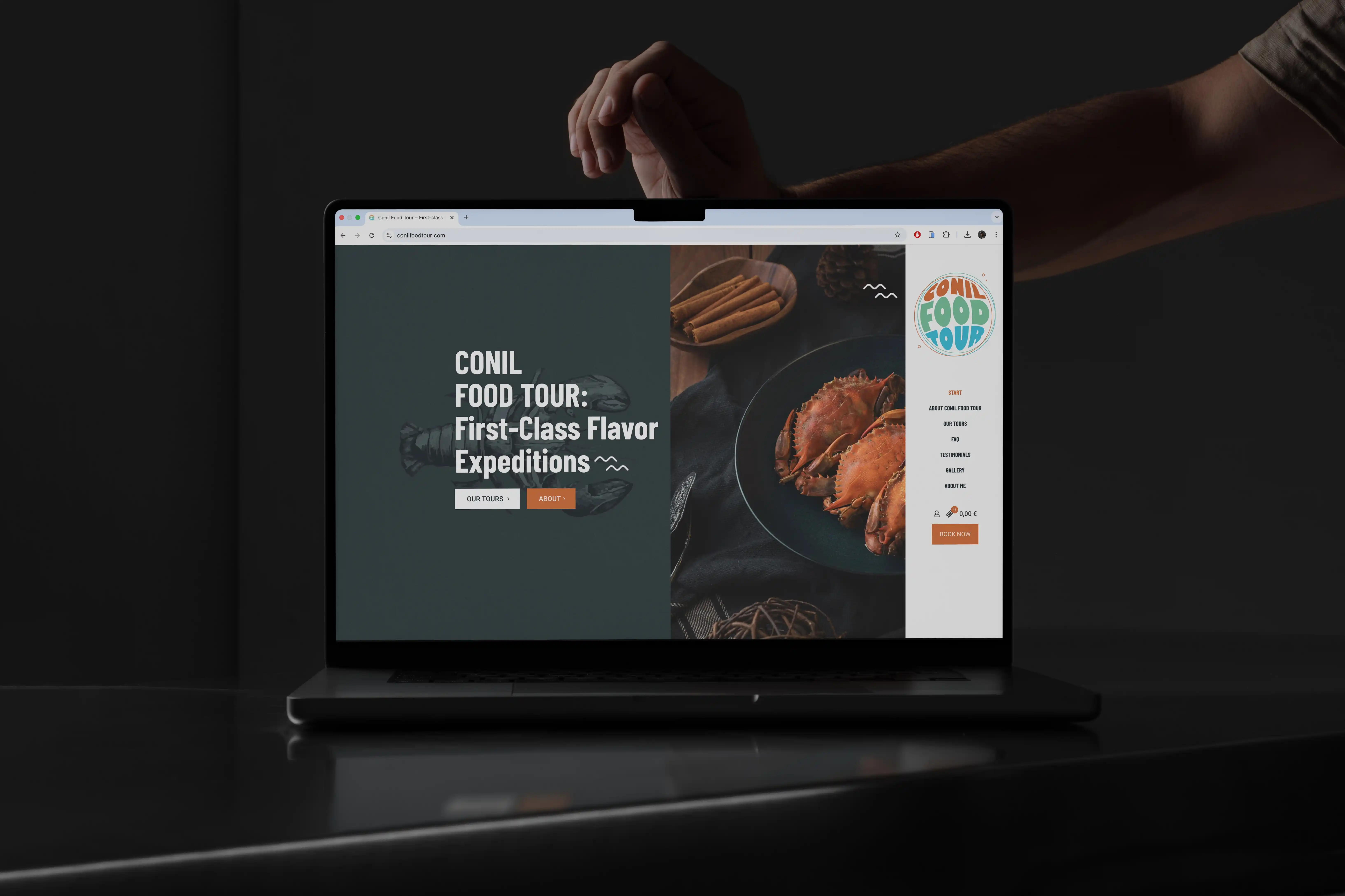 manuel cerasuolo web conil food tour developer